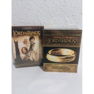 Rare LOTR Extended Edition Trilogy Blue Ray Versions of all the Movies HTF More